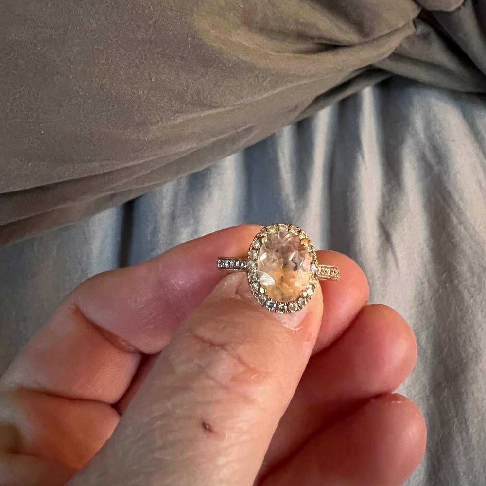 Neil Lane Morganite Engagement Ring
